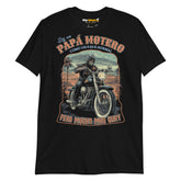 Camiseta papá motero